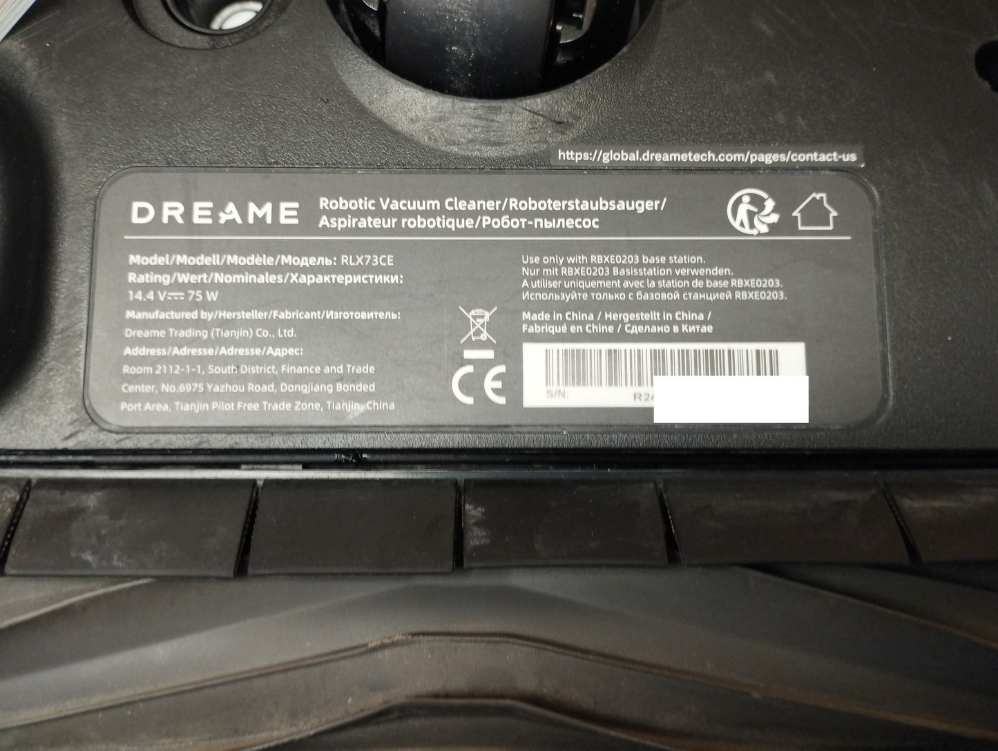 dreame X40 Master Saugroboter mit Wischfunktion RLX73CE, I39473