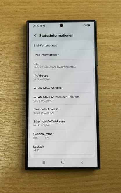 Samsung Galaxy S24 Ultra 12GB RAM 512GB Black SM-S928B/DS Smartphone Handy