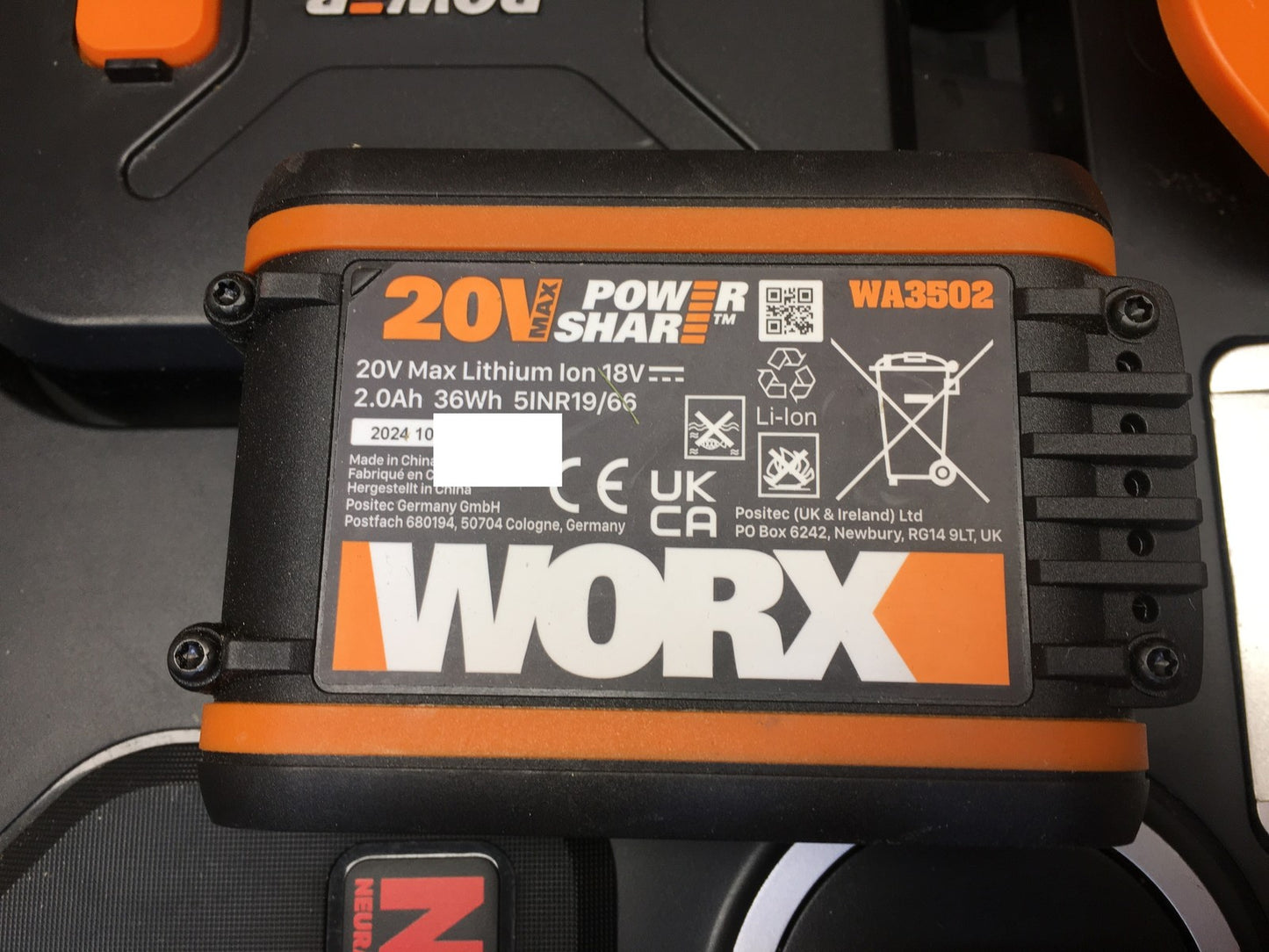 WORX Landroid Vision M600 Mähroboter ohne Begrenzungskabel WR206E.1 I38304