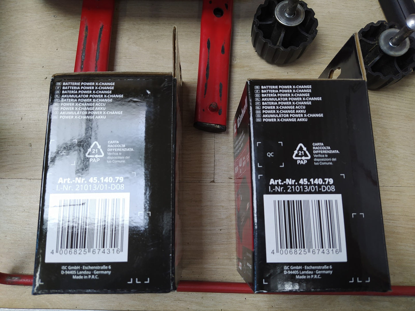 Einhell GE-CM 36/47 S HW Li Akku-Rasenmäher 3413201 mit 2 Akkus, I35736