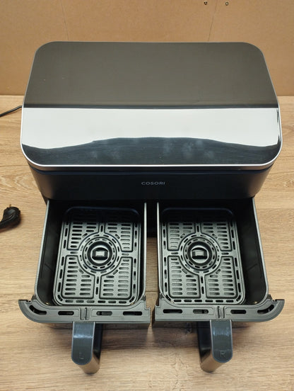 COSORI Airfryer Heißluftfritteuse CAF-R901-AEU, 2 Kammern, 8,5L, I39426