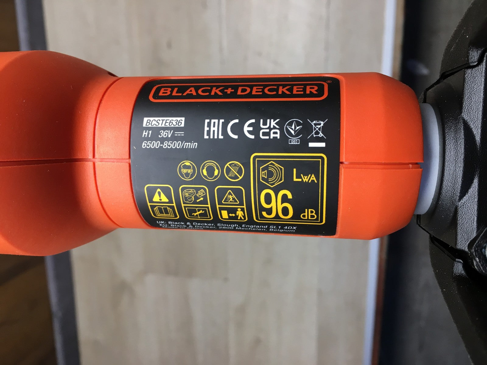 Black+Decker Akku-Rasentrimmer BCSTE636L1 SOLO, Schnittbreite 33cm, I35883
