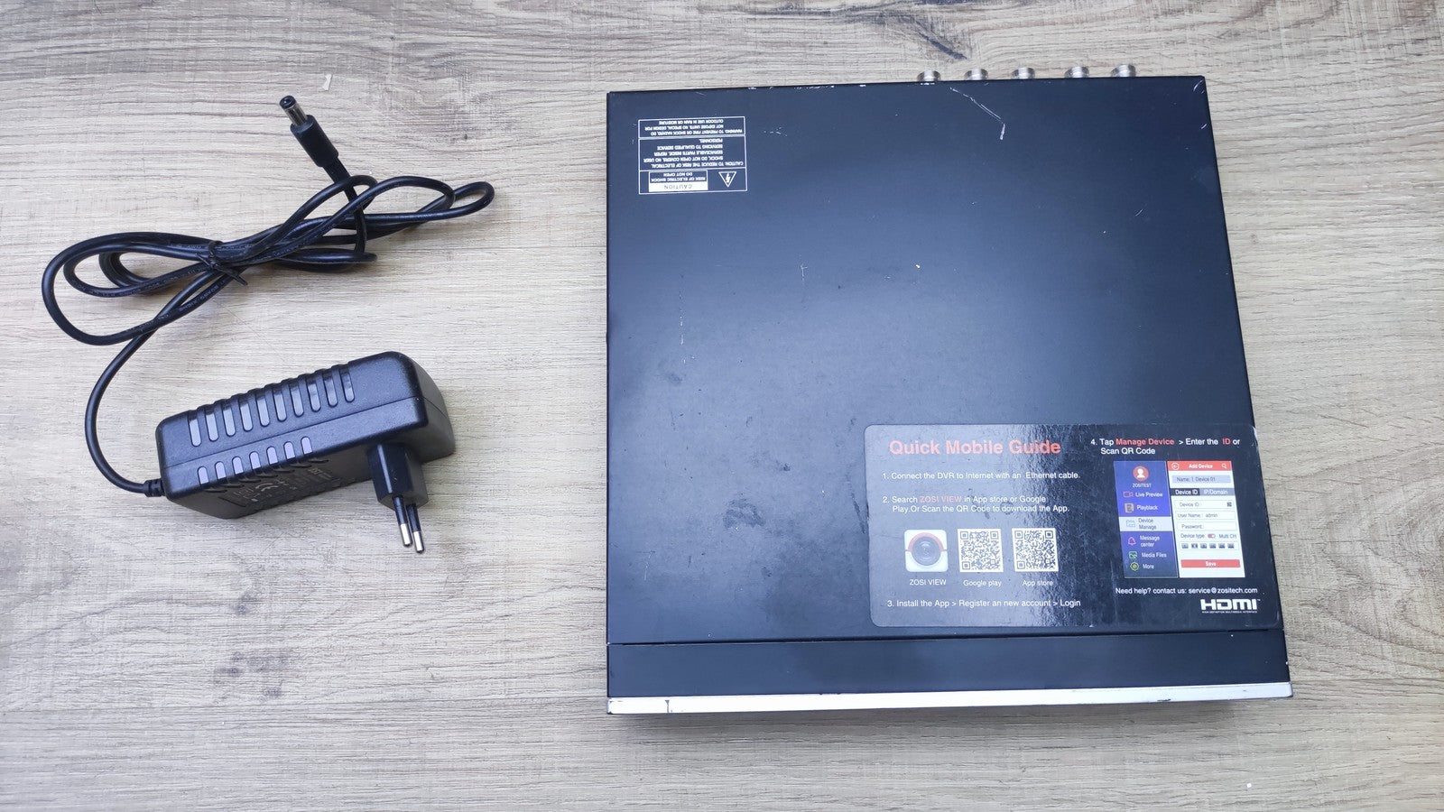 ZOSI ZR08KN/00 Video Recorder für Überwachungskamera System 8 Channel DVR I36589