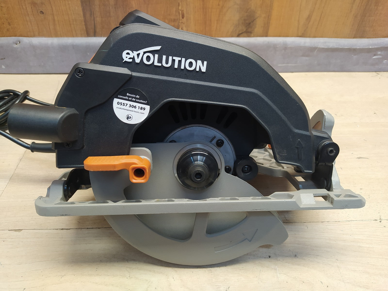 Evolution Power Tools 027-0003C R185CCS Mehrzweck-Kreissäge, 185 mm 230V, I38601