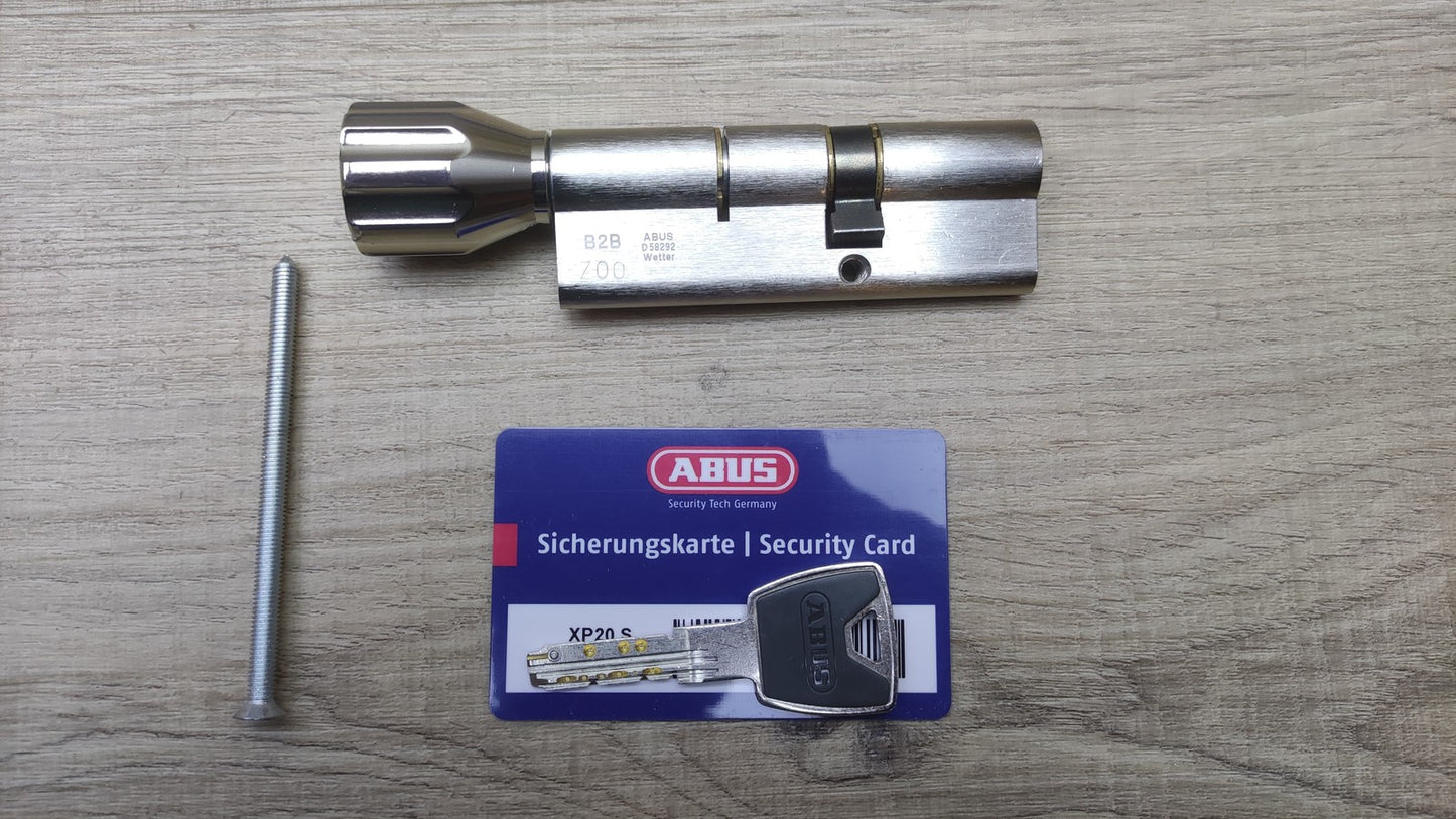 ABUS Profilzylinder KXP20S Z35/K55 mit Knauf, 73949, I35416