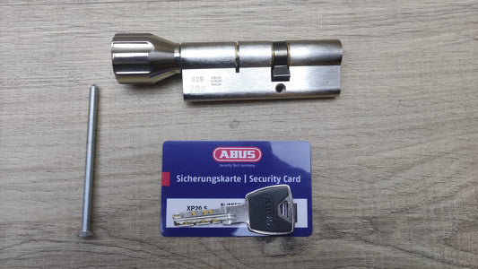 ABUS Profilzylinder KXP20S Z35/K55 mit Knauf, 73949, I35416