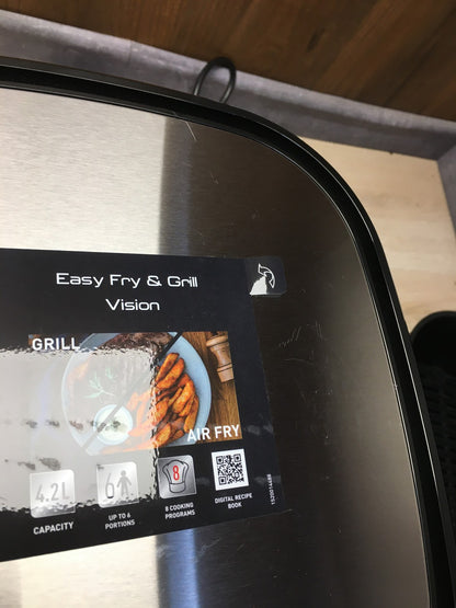 Moulinex Easy Fry & Grill Vision Luftfritteuse und Grill EZ506820, 4,2L, I36093