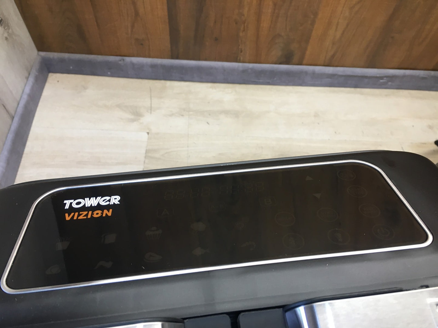 Tower Vizion Heißluftfritteuse mit 2 Kammern T17102VDE, 11L, Schwarz, I39343