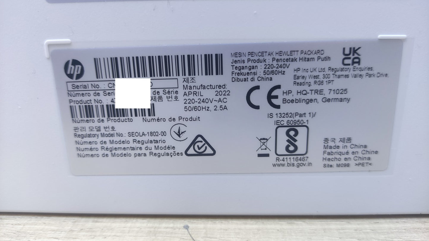 HP Laser 107A Mono-Laserdrucker, I37704