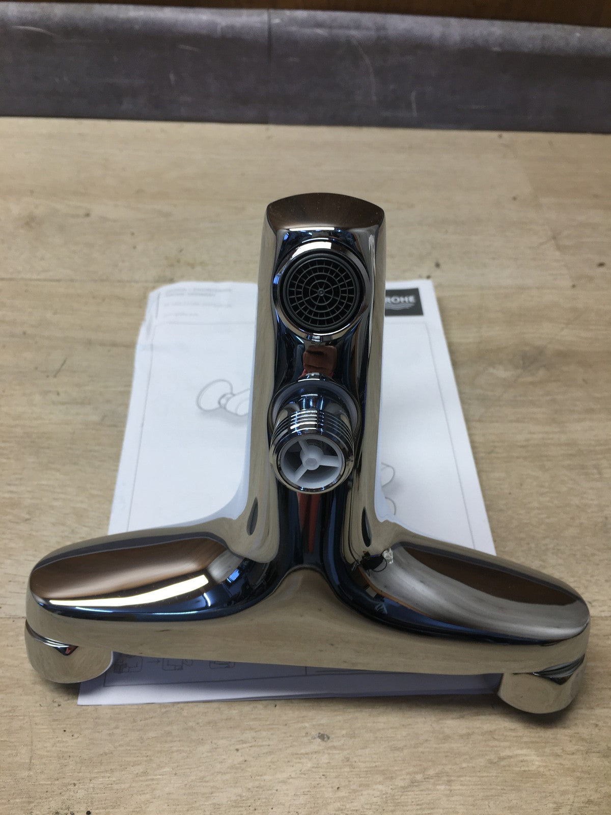 GROHE 33300002 Eurosmart Einhand-Wannenbatterie, Wasserhahn, I37389