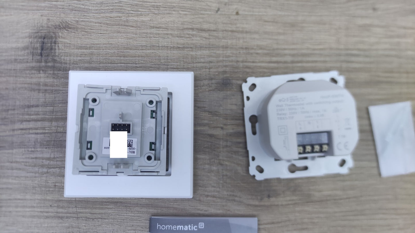 Homematic IP Funk-Wandthermostat HmIP-BWTH, Heizungssteuerung 150628A0, I38525