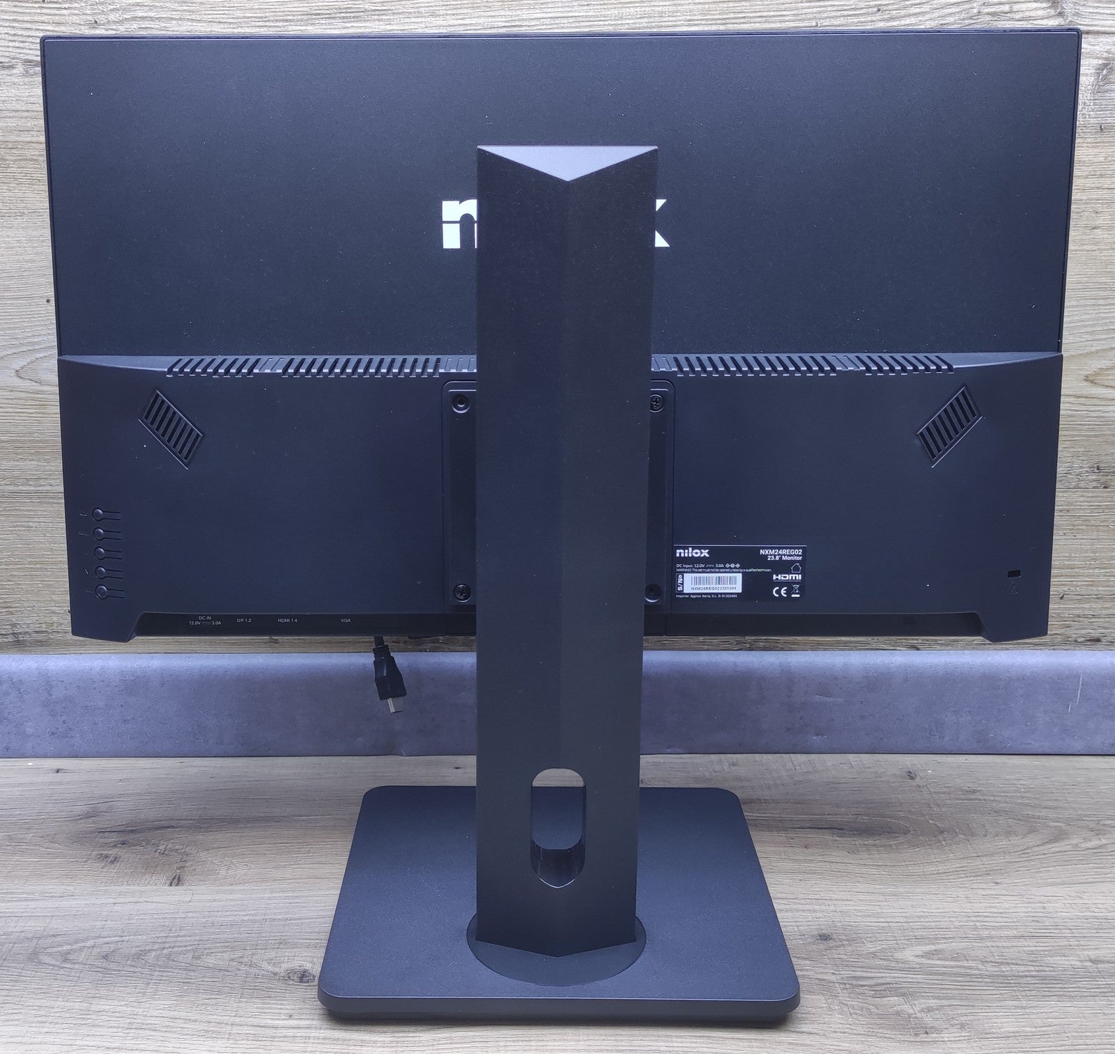 Nilox NXM24REG02 Monitor 24" FHD 1920x1080 IPS DP HDMI VGA 75Hz 4ms (GtG)