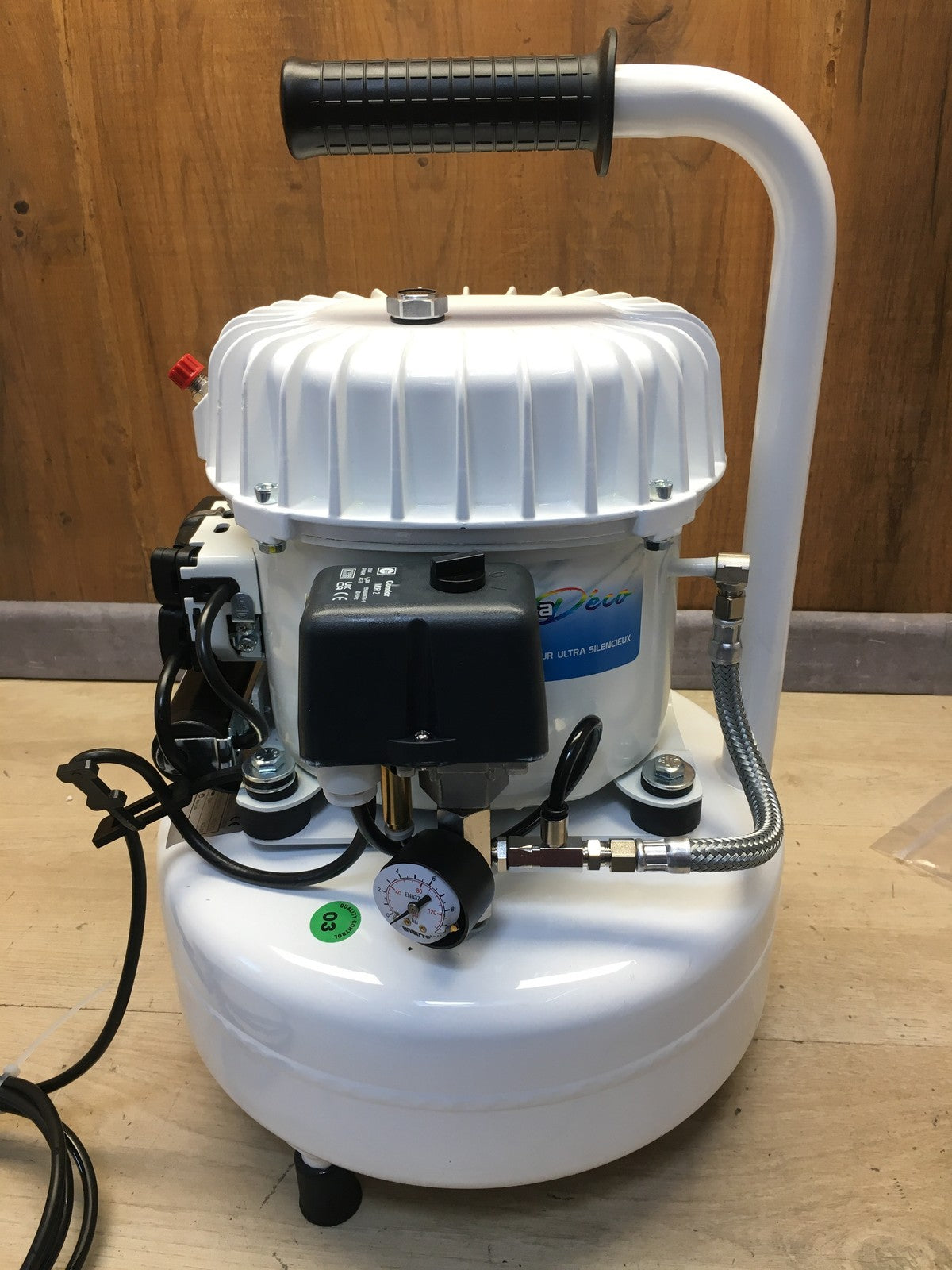 Mecadeco 425516 Kompressor Airbrush 9L 0,37 kW 7 bar, I38578