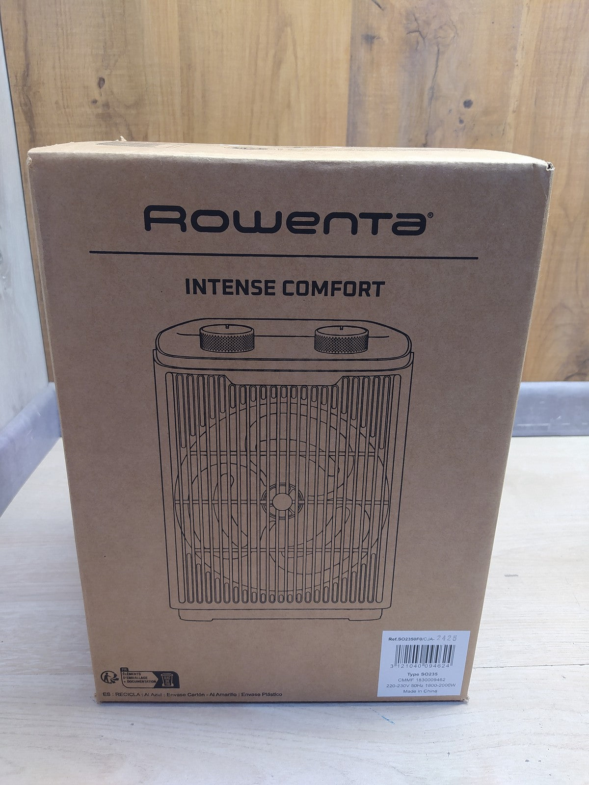Rowenta Instant Comfort Compact 2000 Heizlüfter SO2350F0, I37685