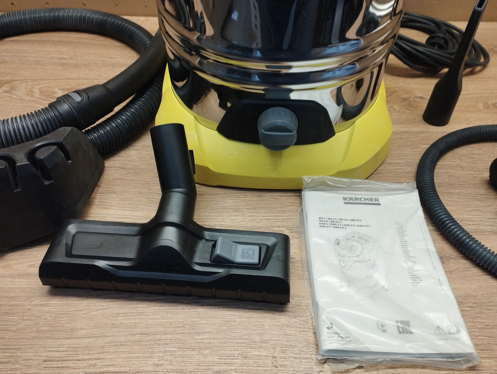 Kärcher Nass-/Trockensauger WD 6 P S (1.628-360.0), 1300 W, I39687
