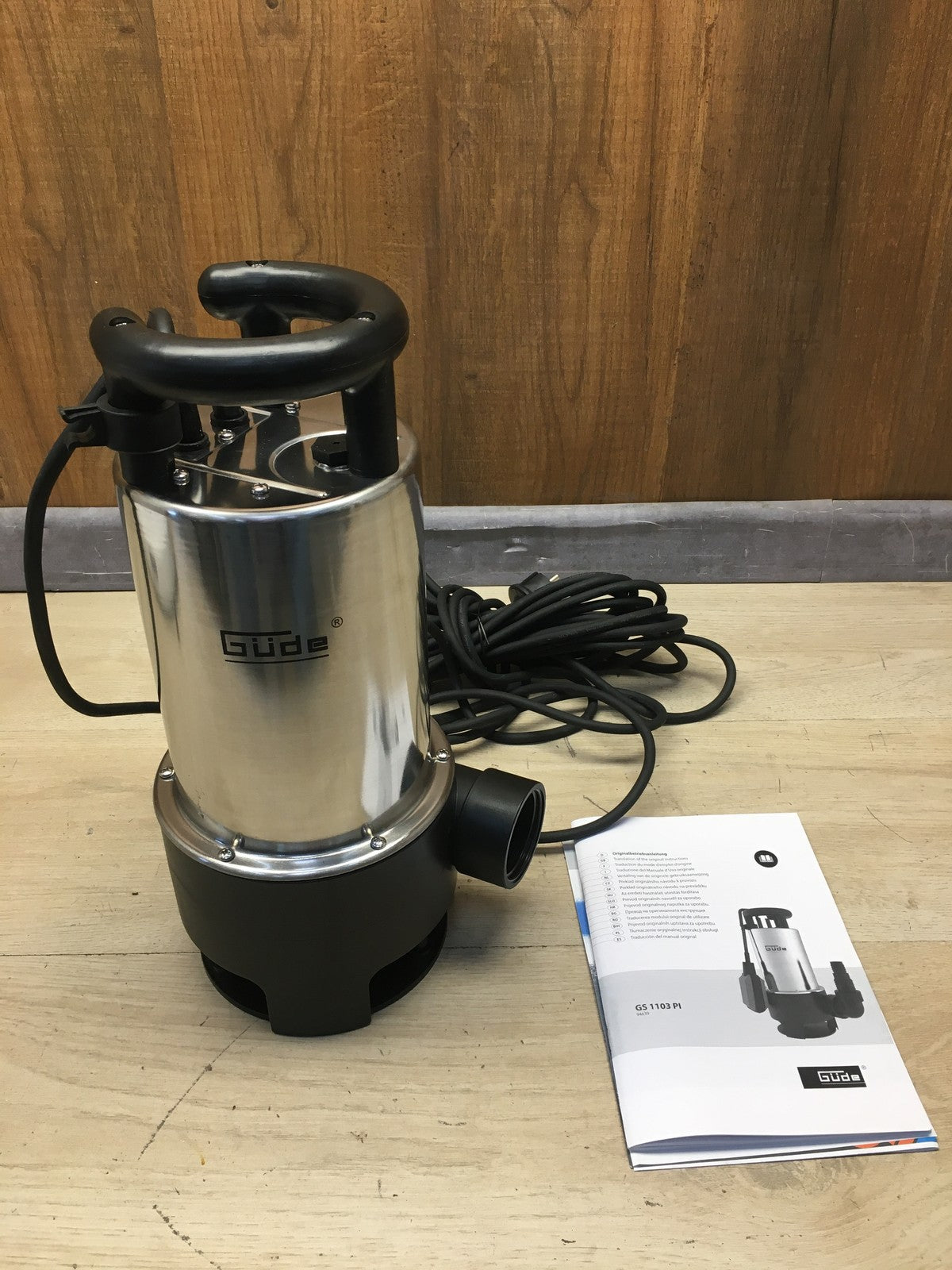 Güde 94639 Schmutzwassertauchpumpe GS 1103 PI, I39918