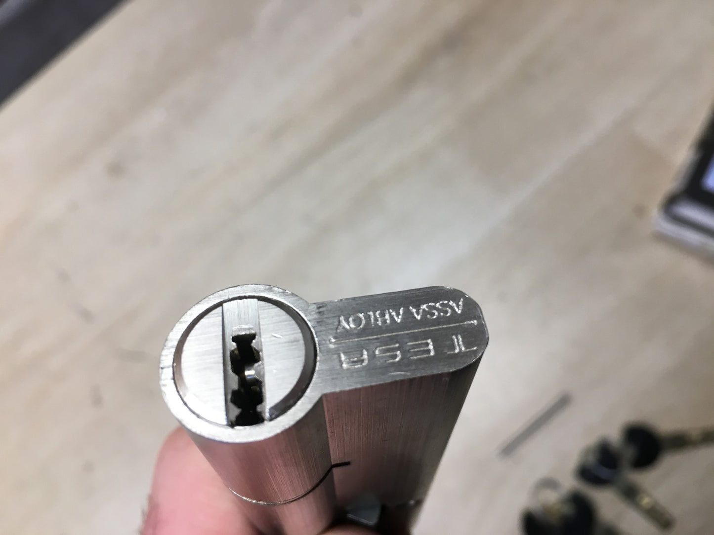 Tesa Assa Abloy TX853060N Europrofilzylinder TX80, 85 x 30 mm, I36788
