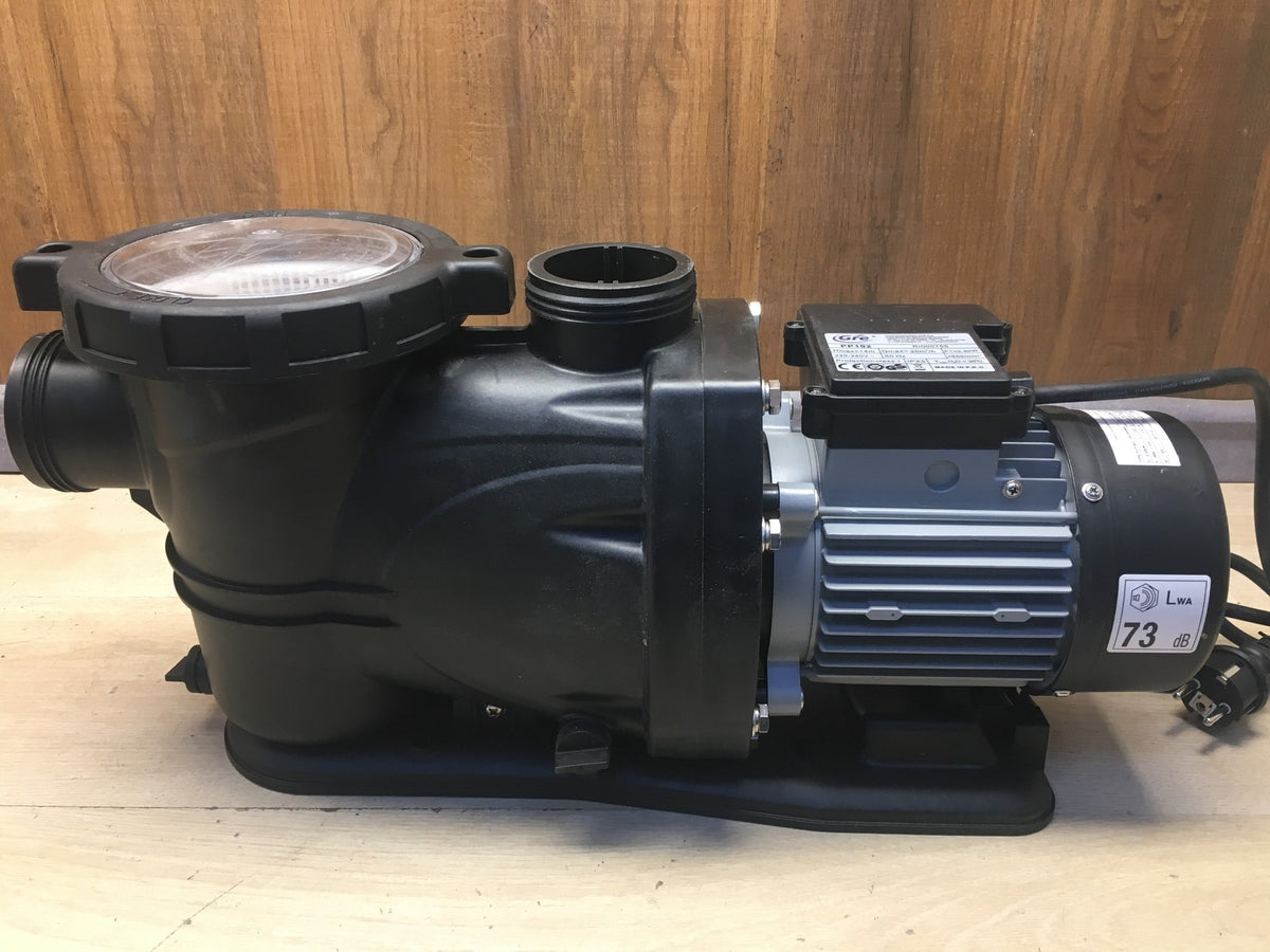 GRE PP102 Filterpumpe bis 100 m³ 900 W Ø600 mm 1 CV selbstansaugend, I41051