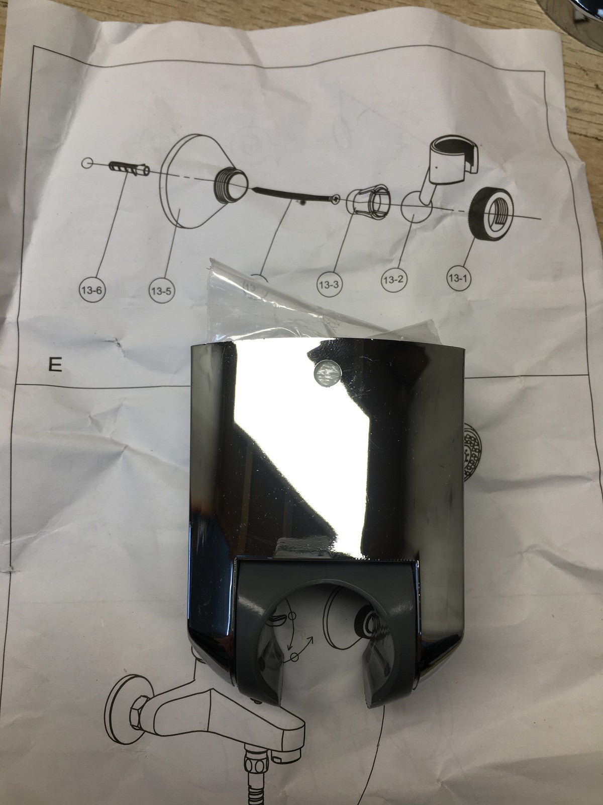Paini Duschset, Thermostat mit Handbrause, I36233