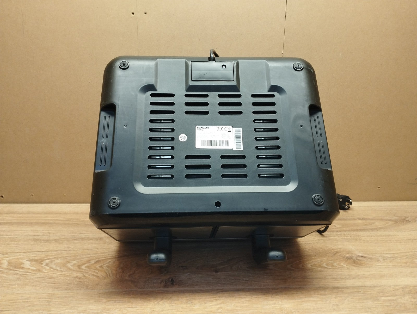 Sencor SFR 9500SS Luftfritteuse Air Fryer, Doppelfachfach, 8L, 1700W, I39443