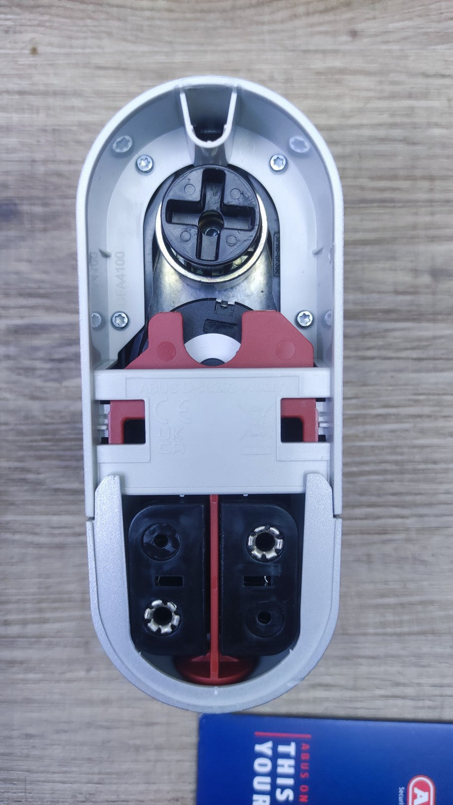 ABUS Türschlossantrieb LOXERIS One, smartes Öffnen und Schließen, silber, I36994