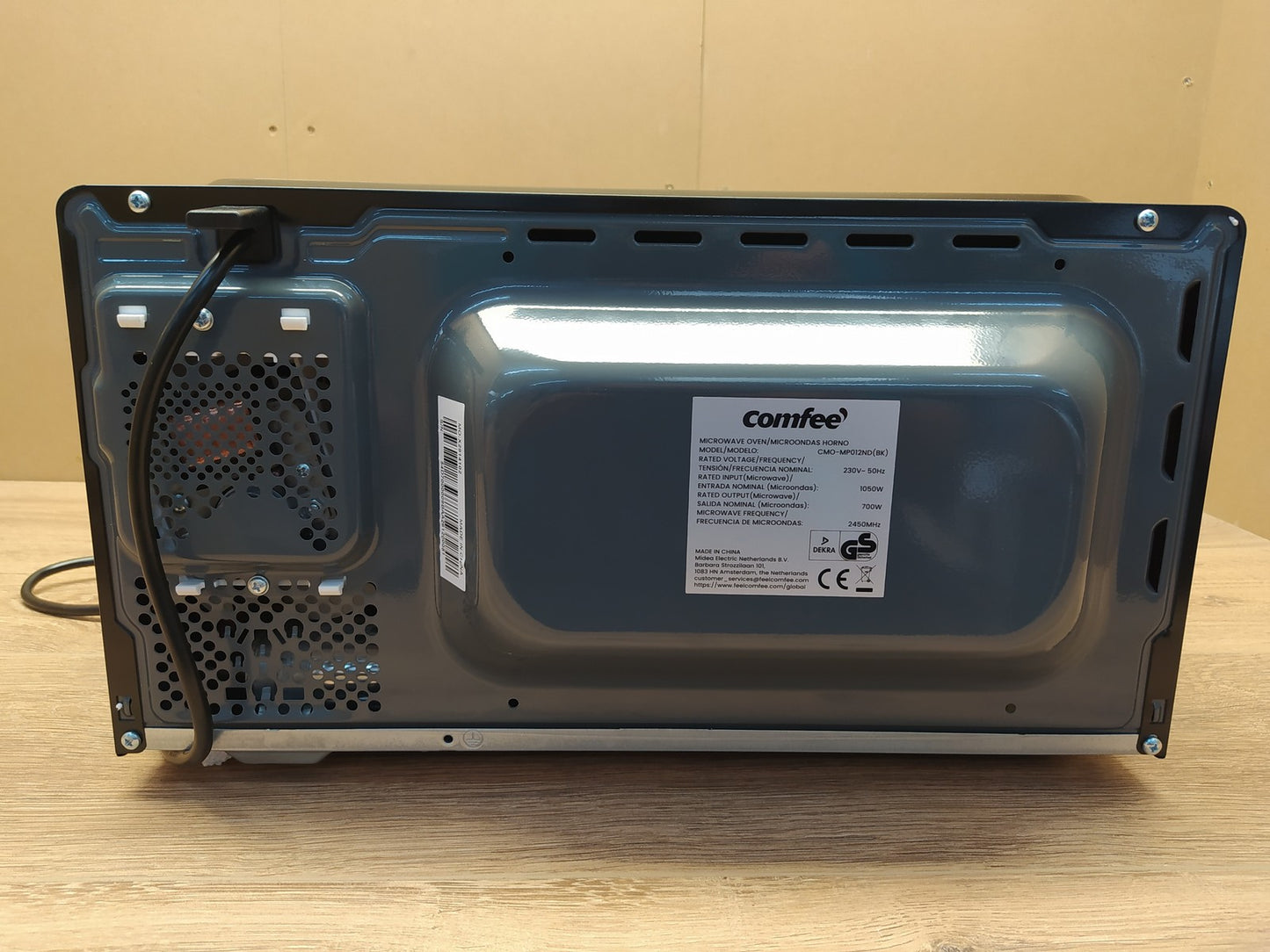 Comfee CMO-MP012ND(BK) Freistehende Mikrowelle, 20L, I39311