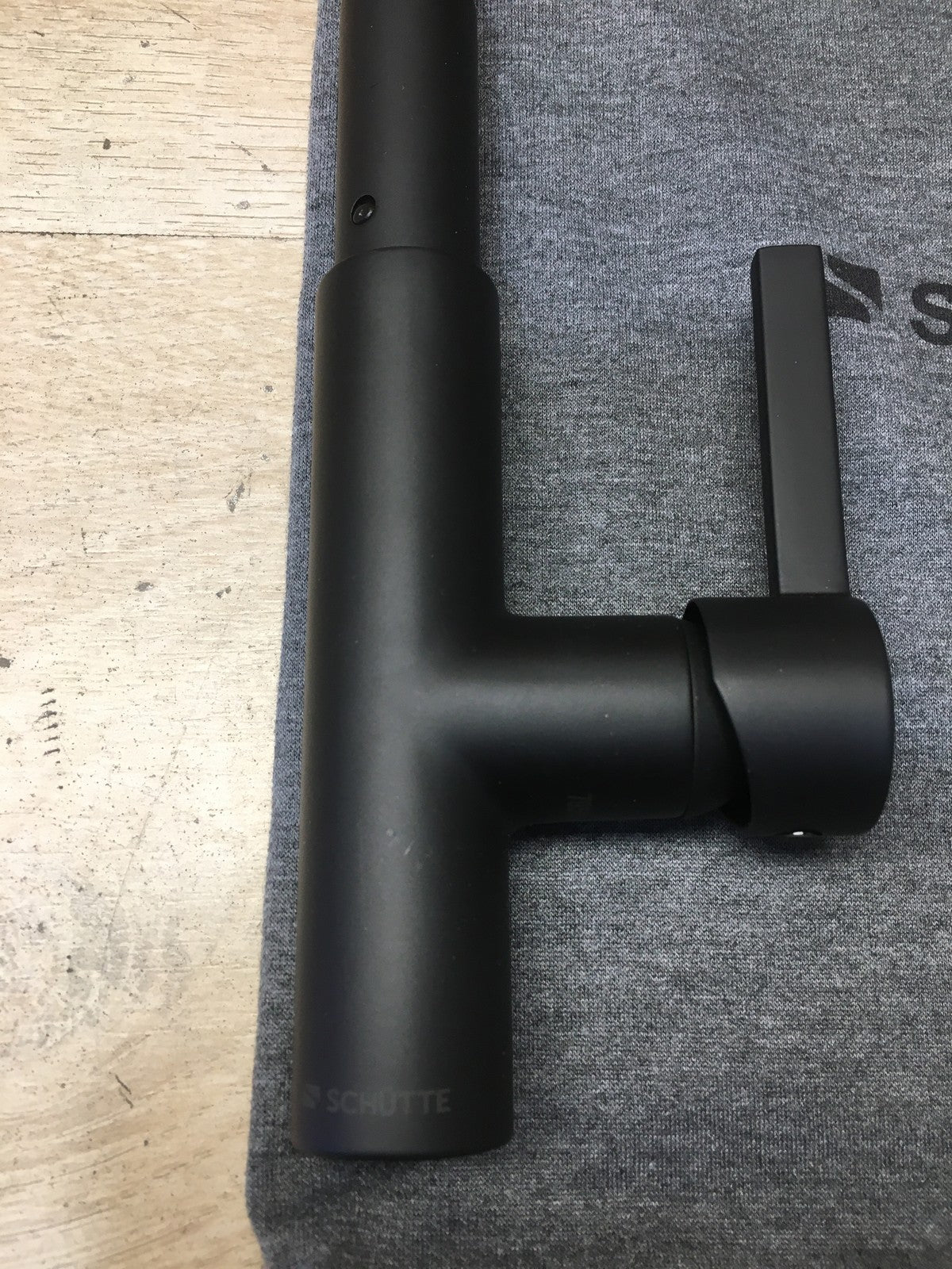 SCHÜTTE GLASGOW Spültischarmatur 79586,Wasserhahn, schwarz, I38481