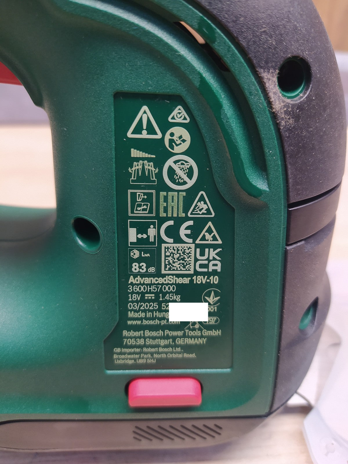 Bosch Akku-Grasschere AdvancedShear 18V-10 solo, I37403