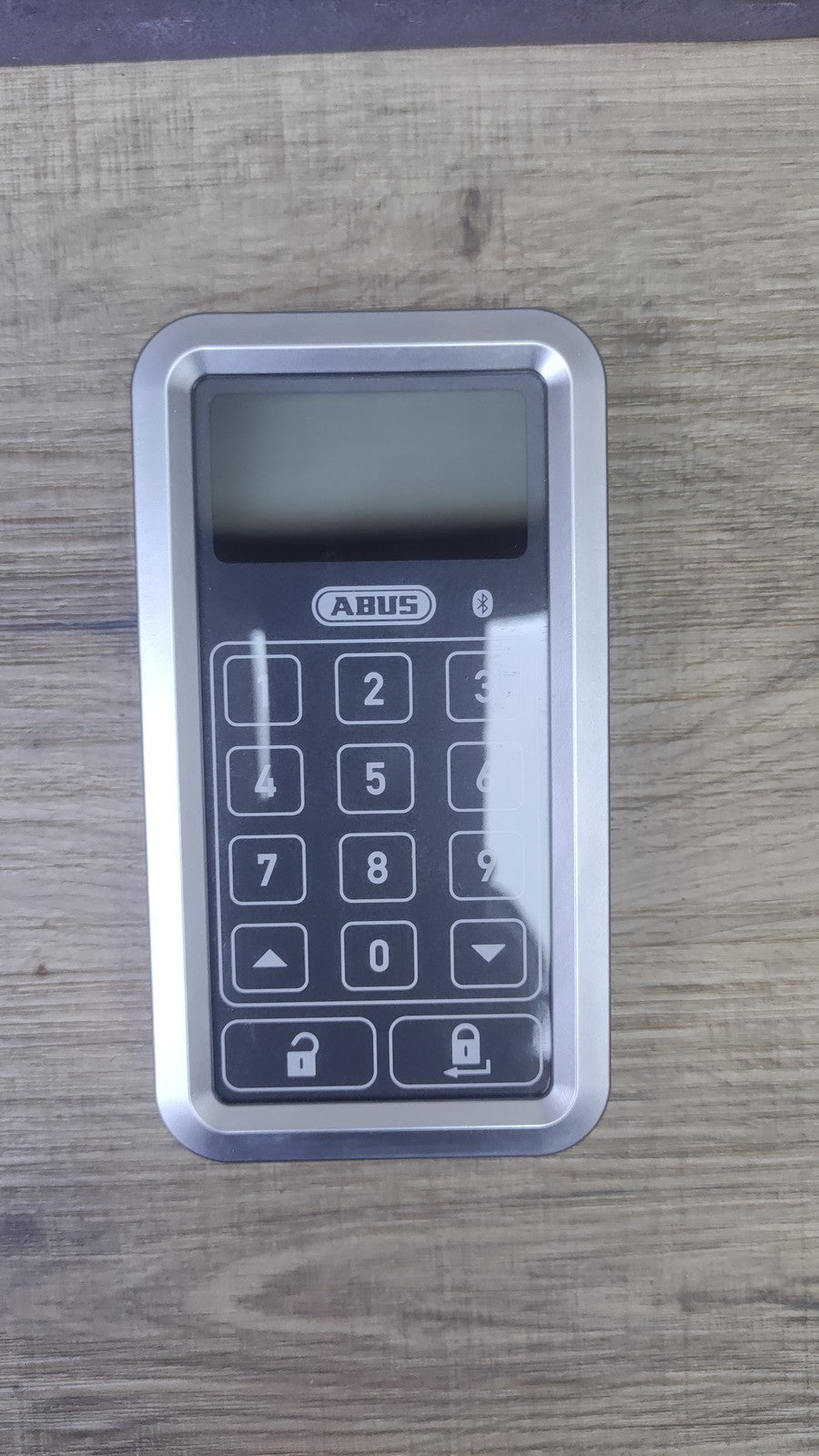 ABUS Bluetooth-Tastatur HomeTec Pro CFT 3100 BT silber, I39059