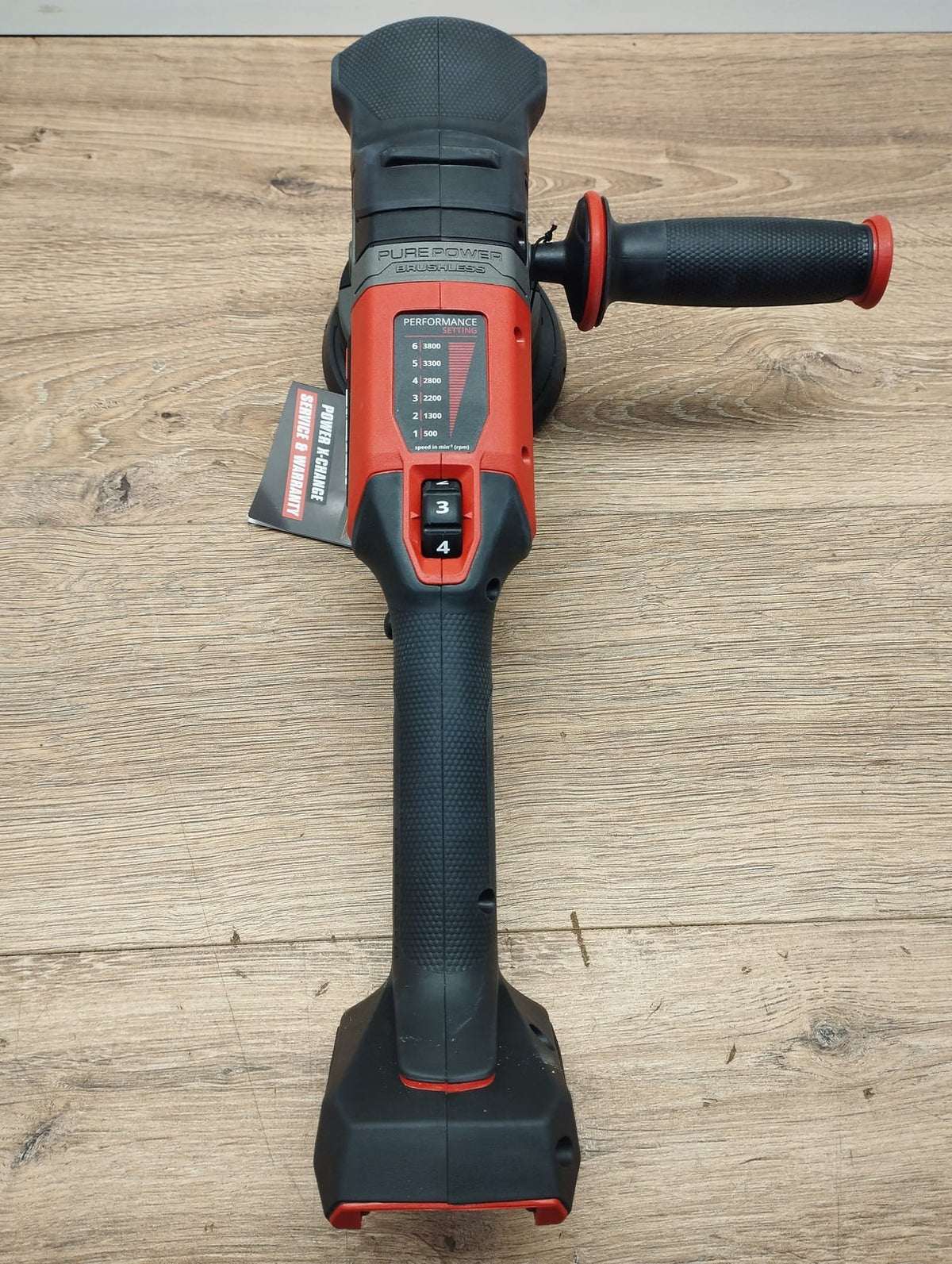 Einhell Akku-Exzenterpolierer CP-EP 18/125 Li BL Solo (ohne Akku und Ladegerät)