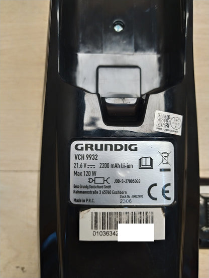 Grundig VCH 9932 Akkustaubsauger 2 in 1, 21,6 V, I36558