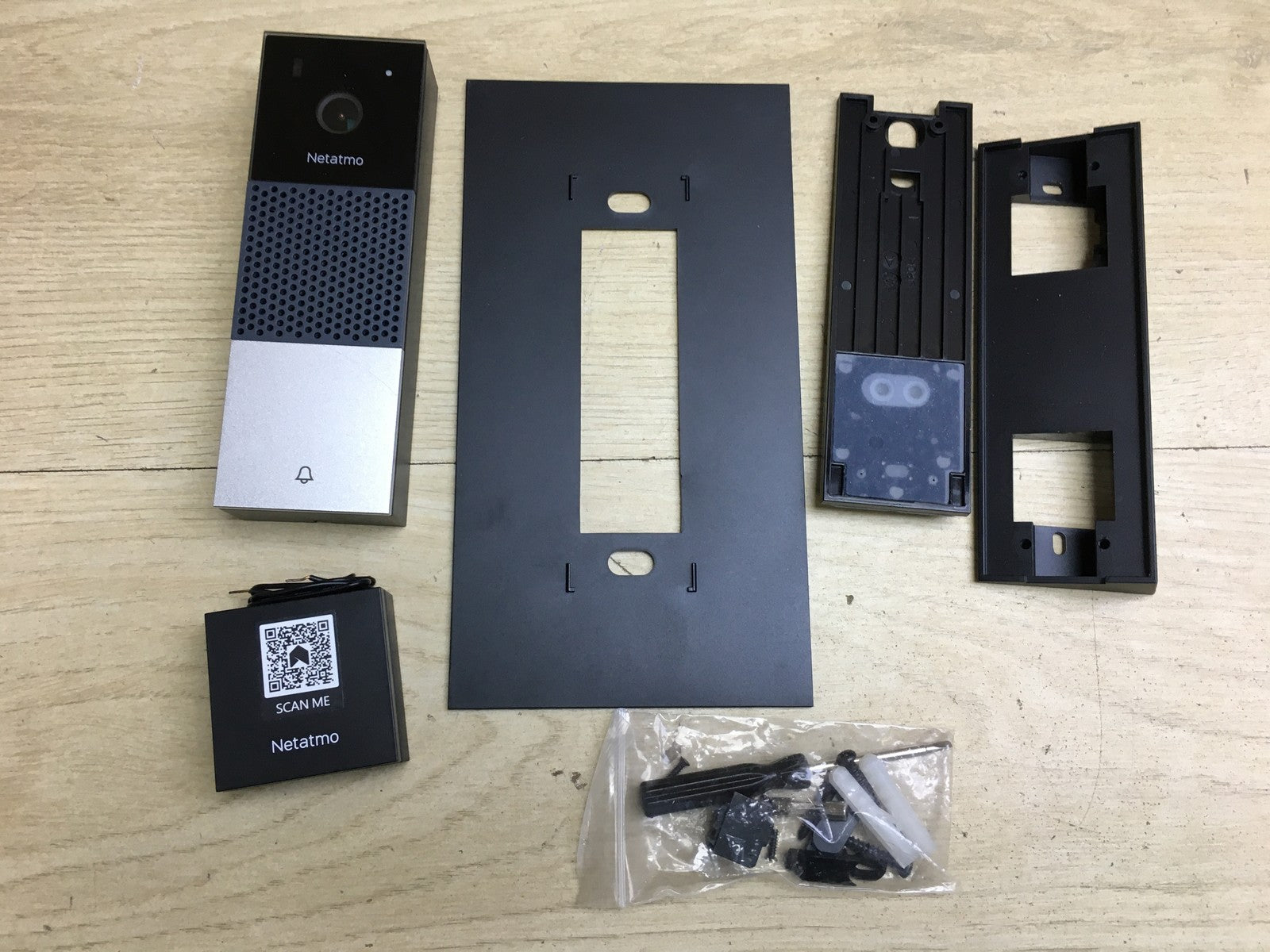 Netatmo Smarte Video-Türklingel mit Kamera, WLAN, 2-Wege-Audio, I34268