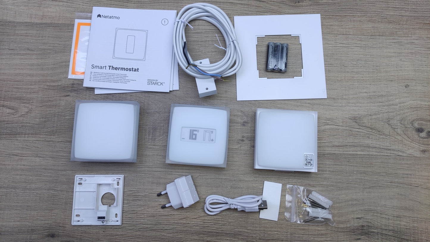 Netatmo Vernetzter und intelligenter Thermostat für Einzelkessel NTH01, I34567