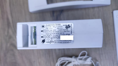 Superrollo GW60 elektrischer Universal-Gurtwickler, weiß, I38146