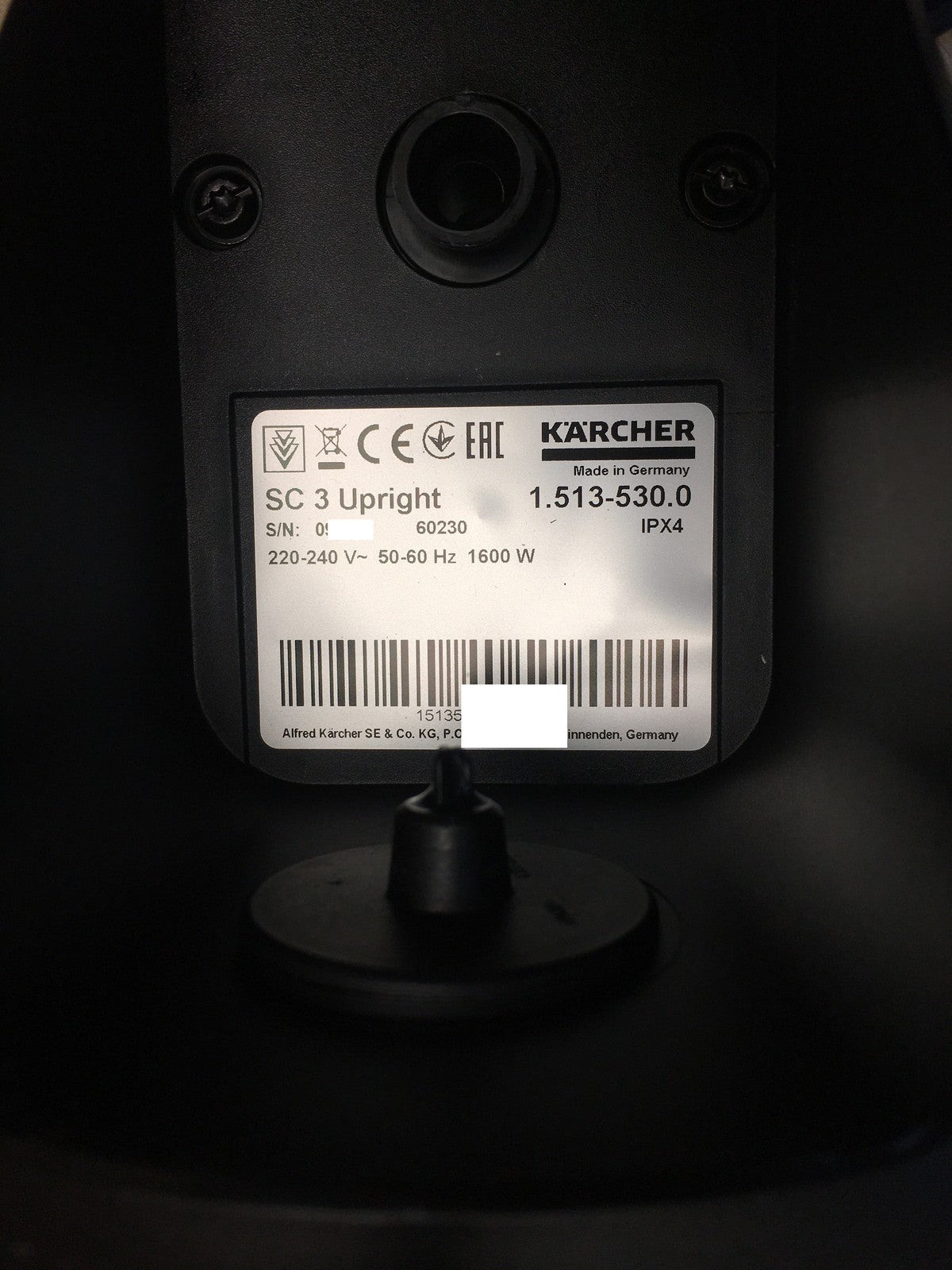 Kärcher Dampfreiniger SC 3 Upright (1.513-530.0), I39824