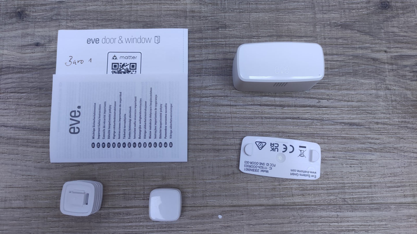 Eve Door & Window (Matter) Smarter Kontaktsensor für Türen & Fenster I34397