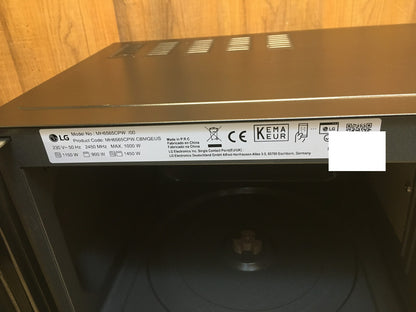 LG MH6565CPW Mikrowelle mit Grill, 25 L, 1000 W, I39787