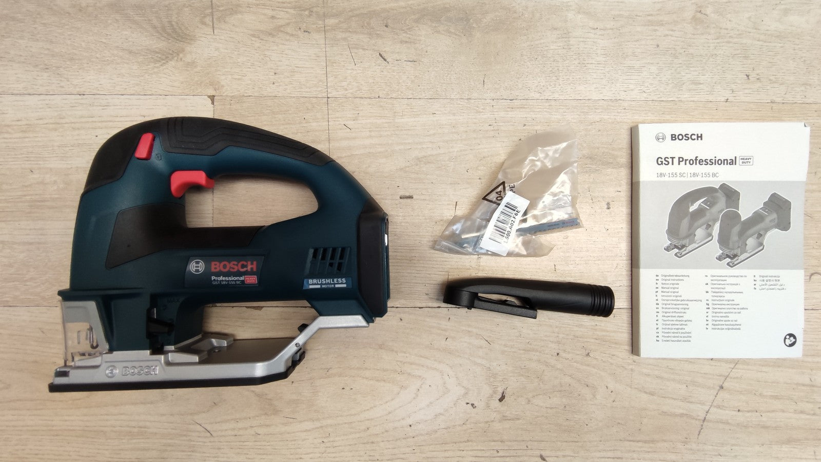 Bosch Professional Akku-Stichsäge GST 18V-155 BC Solo, I38439