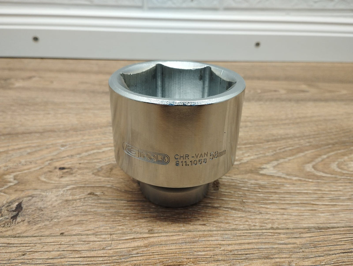 KS TOOLS 58 mm Sechskant-Stecknuss 911.1058