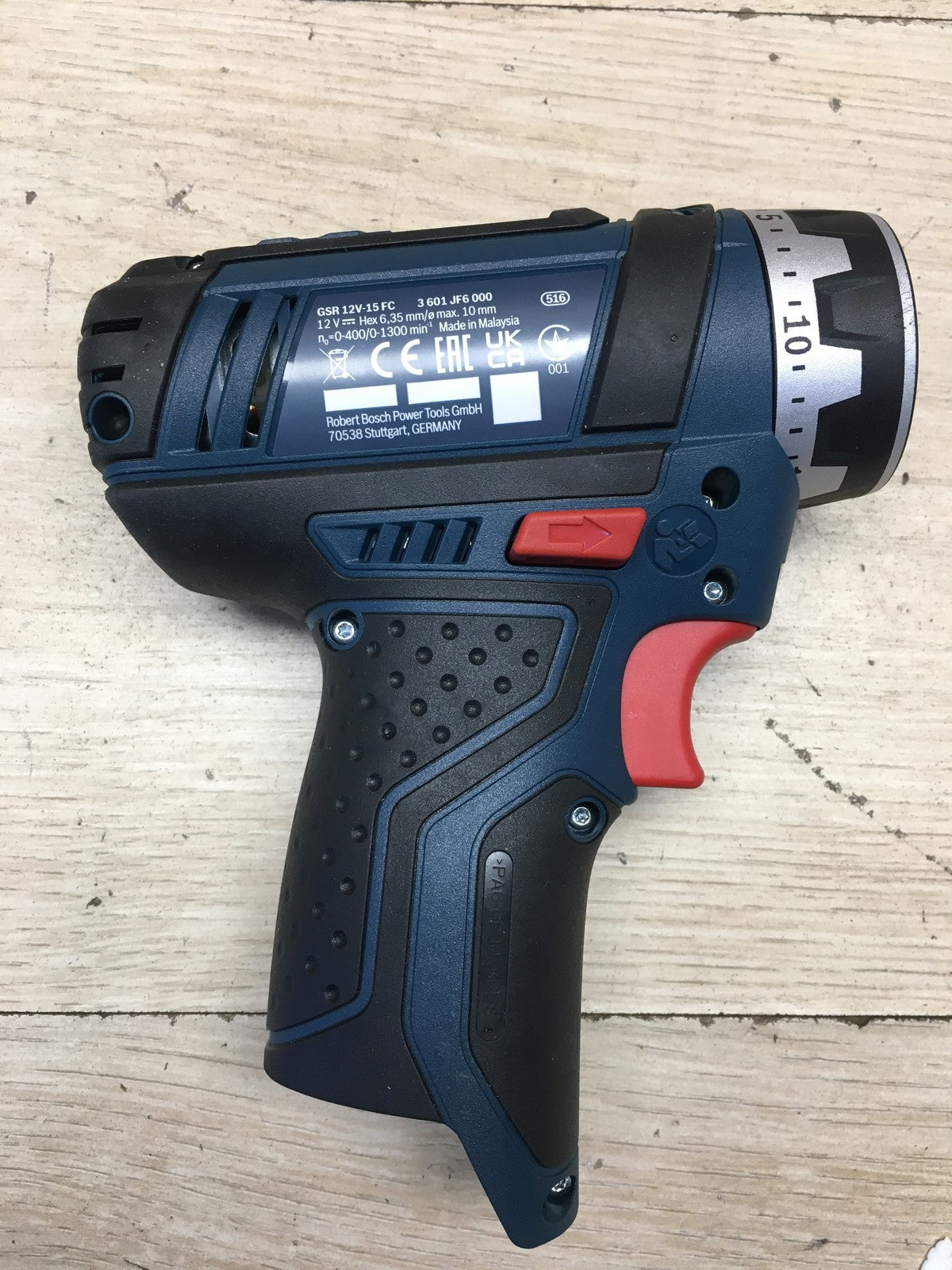 Bosch Akku-Bohrschrauber GSR 12V-15 FC, Solo, 12V, I39241