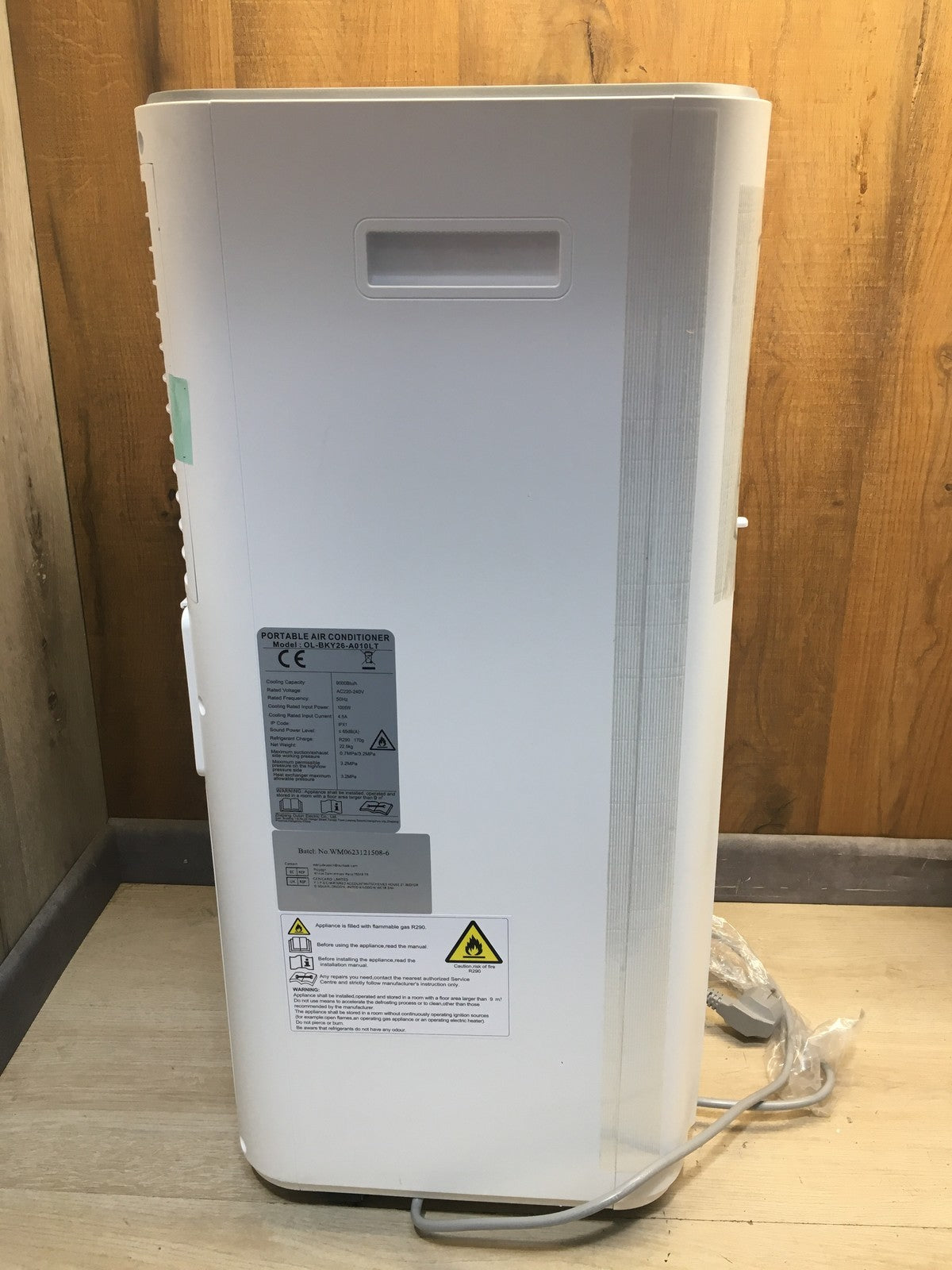 Maxesla OL-BKY26-A010LT mobiles Klimagerät 9000 BTU, I39375