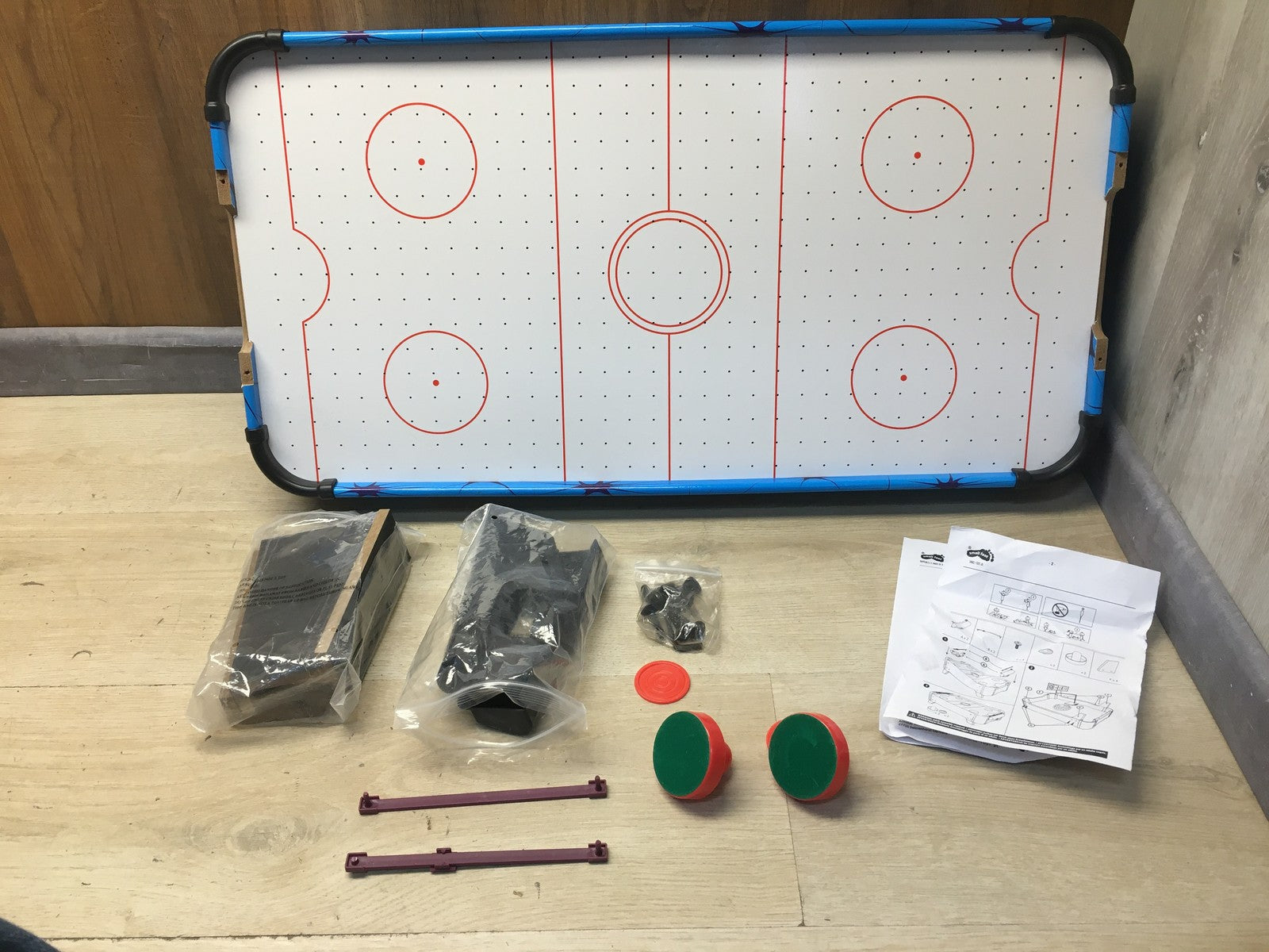 small foot 12445 Tisch-Air-Hockey aus Holz und Kunststoff, I37658