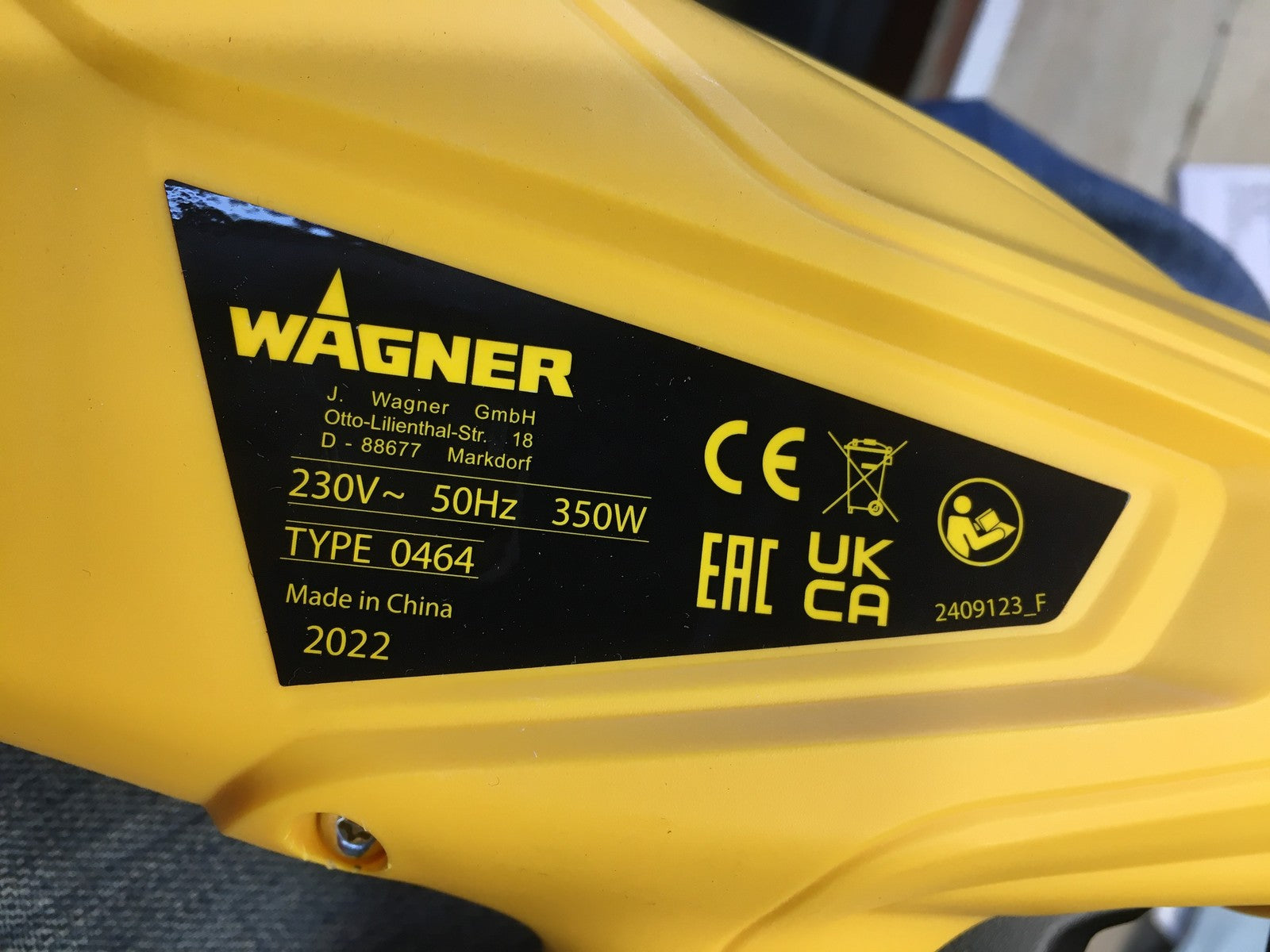 WAGNER Farbsprühsystem W125 für Lacke, Lasuren, Wood&Metal Sprayer, I39989
