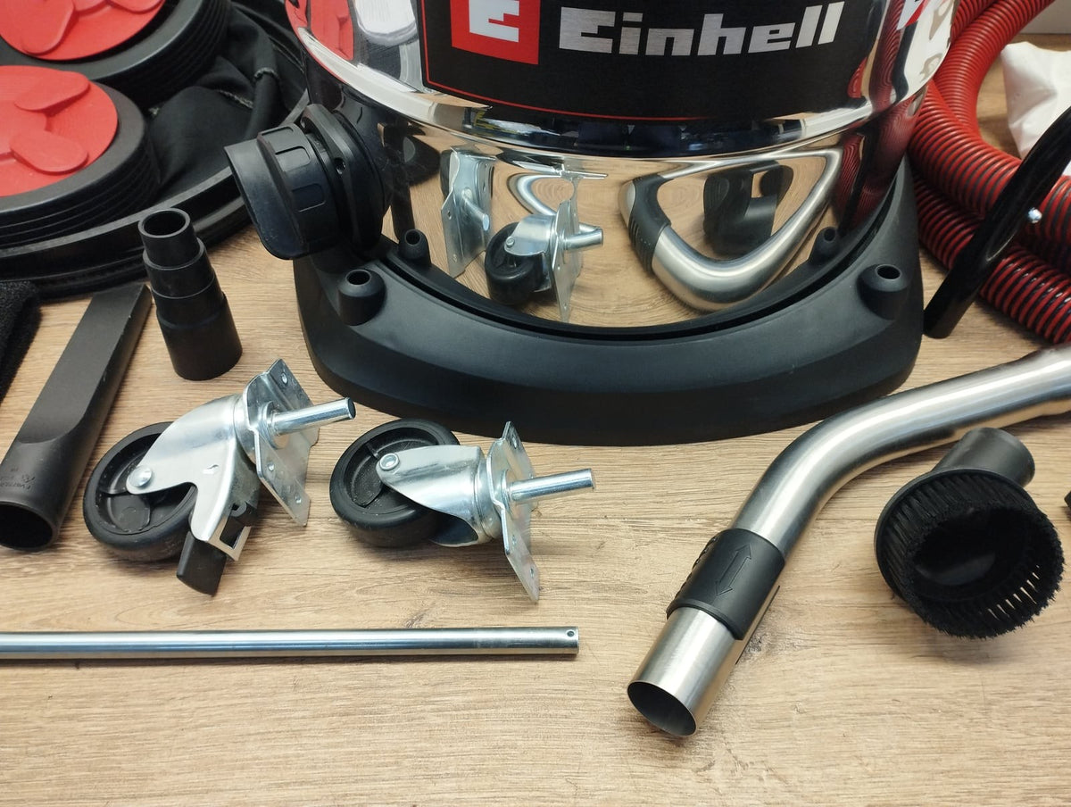 Einhell TE-VC 2350 SACL Nass-Trockensauger Staubklasse L 50 L Edelstahl 1600 W