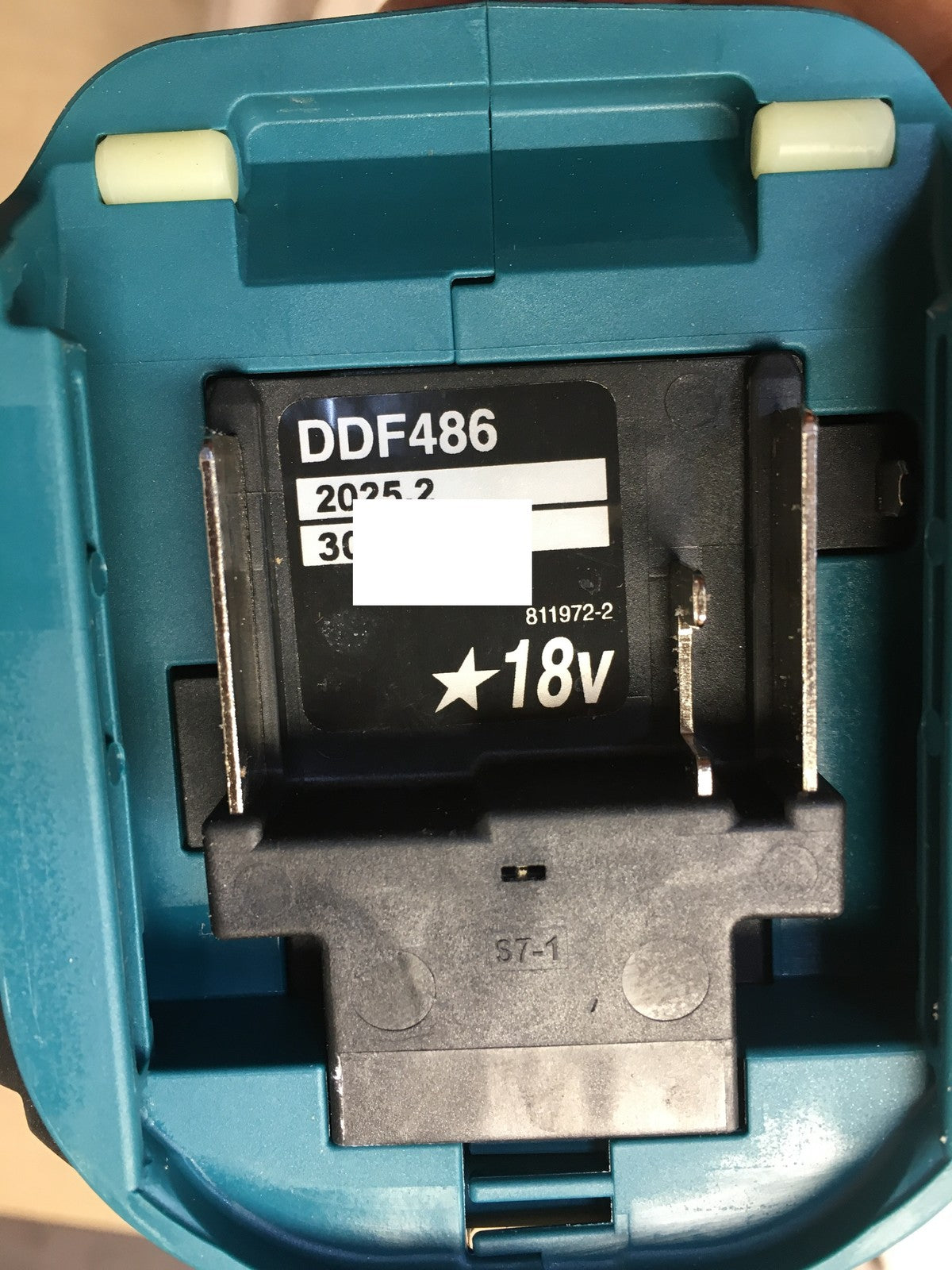 Makita DDF486Z Akku-Bohrschrauber 18V Solo (ohne Akku, ohne Ladegerät), I37621