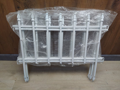Thealyn Gartenzaun 57cm Breit x 45cm Hoch (5 Paneele, Gesamtlänge 2,8m), I36855
