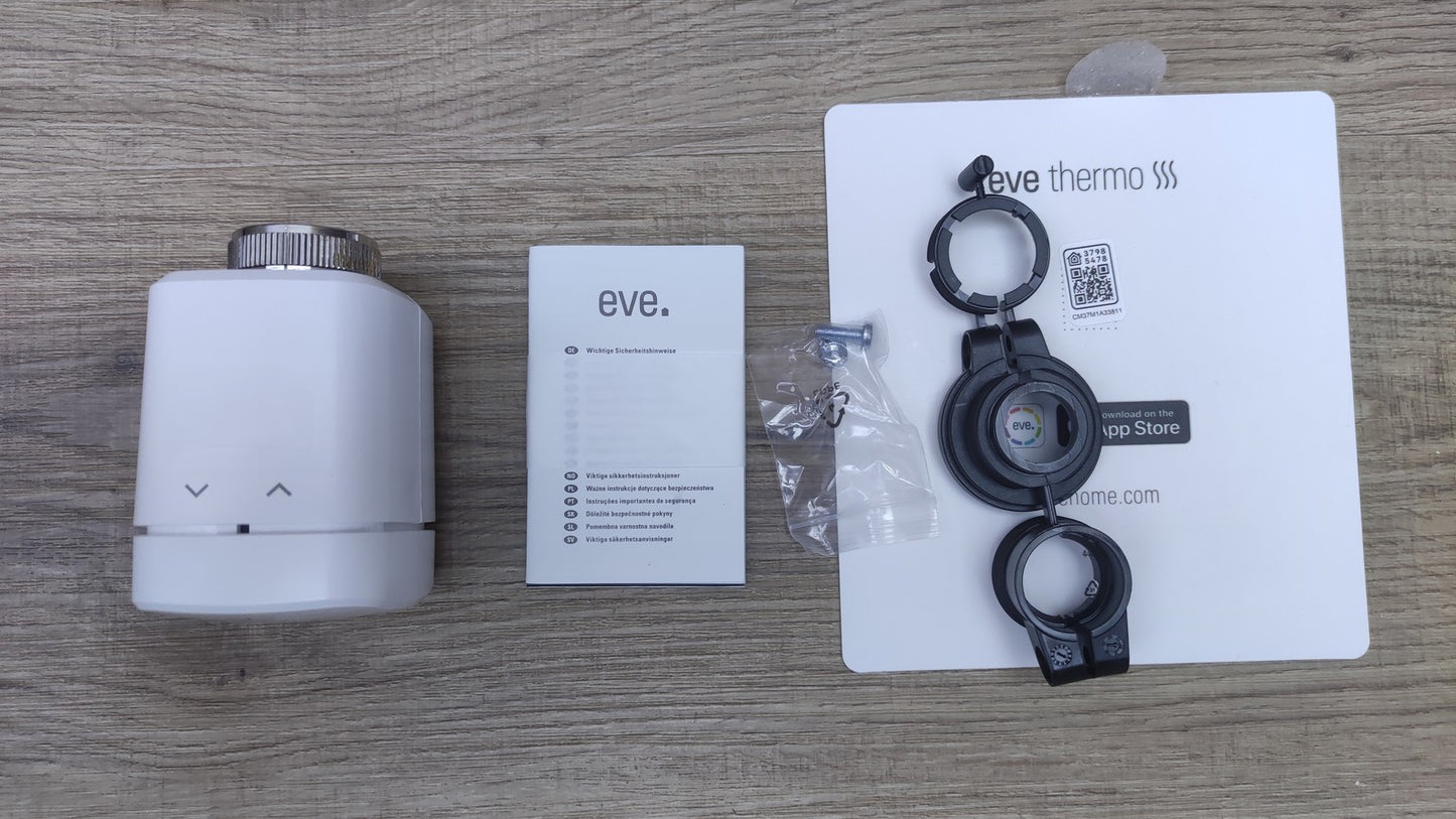 Eve Thermo Smartes Heizkörperthermostat mit LED-Display I35088