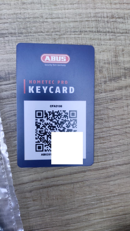 ABUS HomeTec Pro Bluetooth CFA3100 Elektronisches Türschloss weiß, I35789