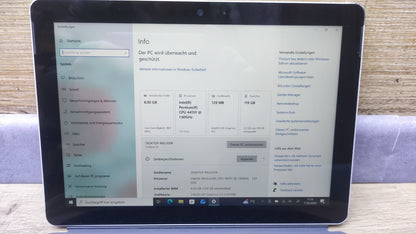 Microsoft Surface Go Tablet 10" 1800x1200 Touch Pentium 4415Y 8GB 128GB SSD WiFi