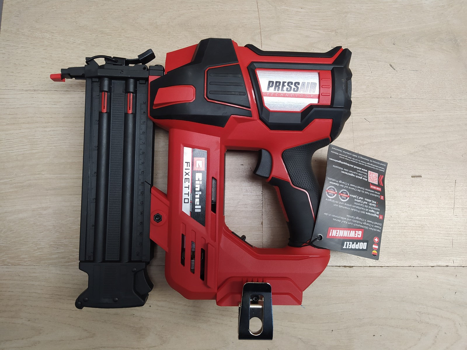 Einhell Akku-Nagler FIXETTO 18/50 N Solo, 18V, 60 Schuss/min, I37875